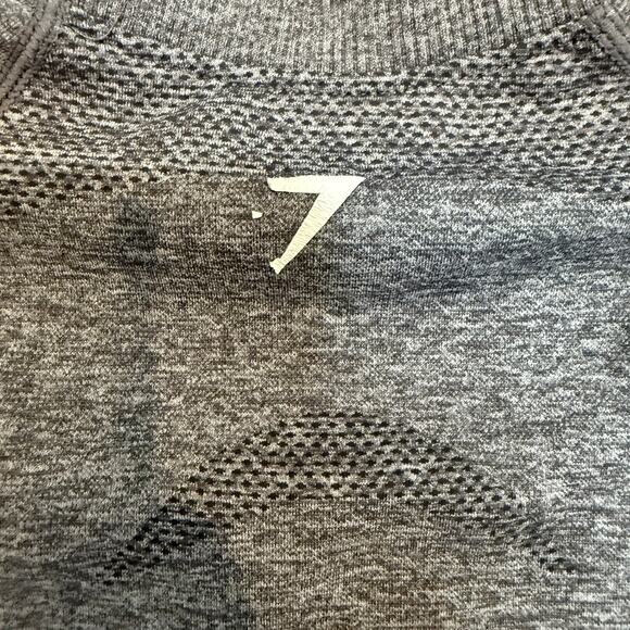 Gymshark medium Ombre seamless long sleeve athletic crop top TLS2 2891 - Picture 5 of 10